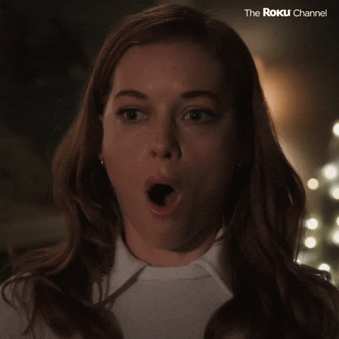 TV gif. Close up on Jane Levy as Zoey Clarke on Zoey’s Extraordinary Playlist. Her mouth is wide open in shock and she blinks her eyes, unable to believe what she just saw. She turns and leaves, still completely stunned.
