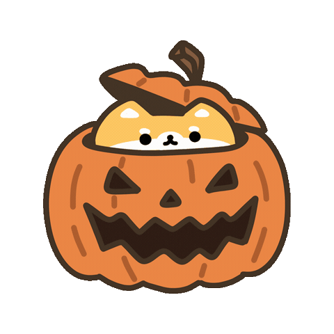 Trick Or Treat Dog Sticker