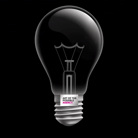 AOTPagency pink marketing light glow GIF