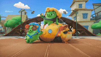Car Pizza GIF by Angry Birds