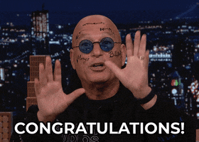 Howie Mandel Wave GIF by The Tonight Show Starring Jimmy Fallon