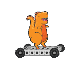 Show Us T-Rex Sticker by REV Robotics