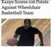 Kanye West Basketball GIF