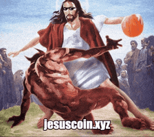 Jesus Christ Omg GIF by JesusCoin