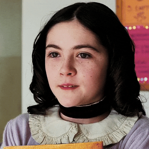 Isabelle Fuhrman Horror GIF