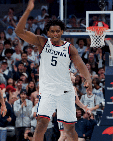 Solo Ball GIF by UConn Huskies
