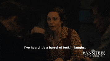 Kerry Condon Barrel GIF by Searchlight Pictures