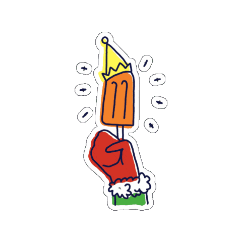 Koptreeelves Sticker by King of Pops