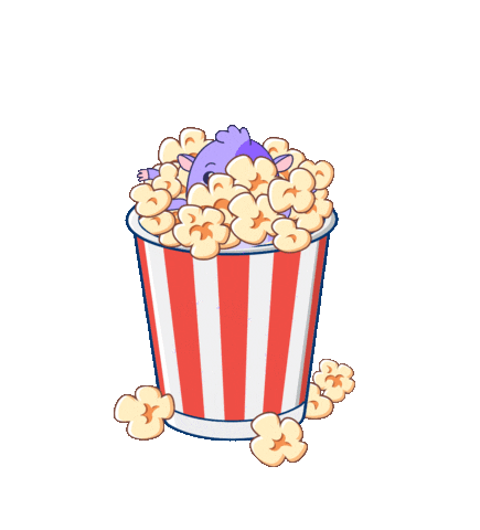 Popcorn Sticker