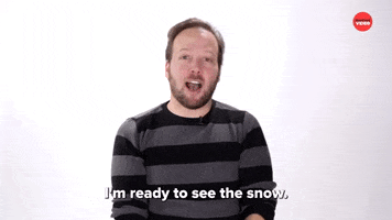 First Snow GIF by BuzzFeed