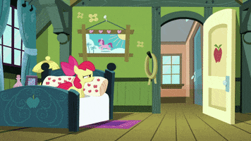 tired my little pony GIF