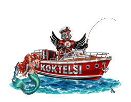 Sea Tuna Sticker by KOKTELSI