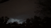 Vivid Lightning Illuminates Dark Sky in Northern Colorado