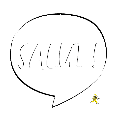 Bonjour Hello Sticker by FITGROUP_Digital