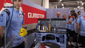 Happy Rubber Duck GIF by MotoGP™