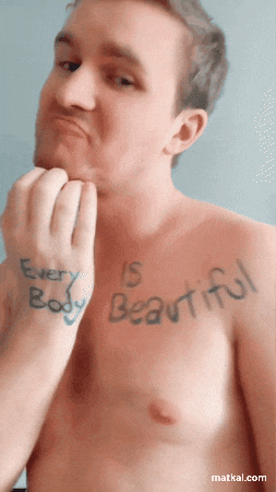 Real Men Body Positivity GIF by Matkai