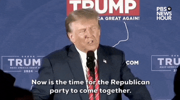 Donald Trump GIF by PBS NewsHour