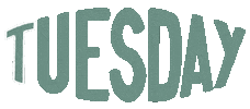 Tuesday Tues Sticker