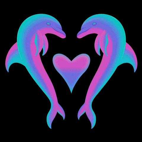 Heart Love GIF by Deep Space Violet
