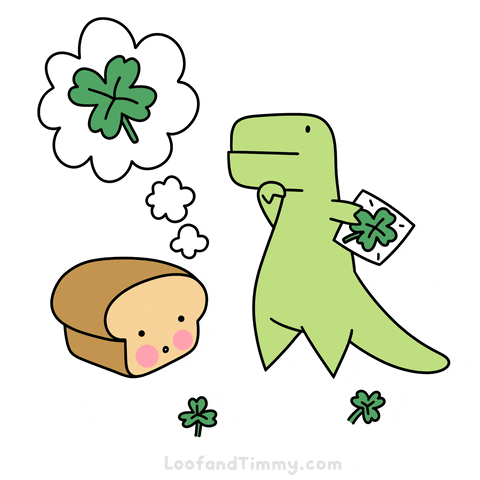 St Patricks Day Bread GIF by Loof and Timmy