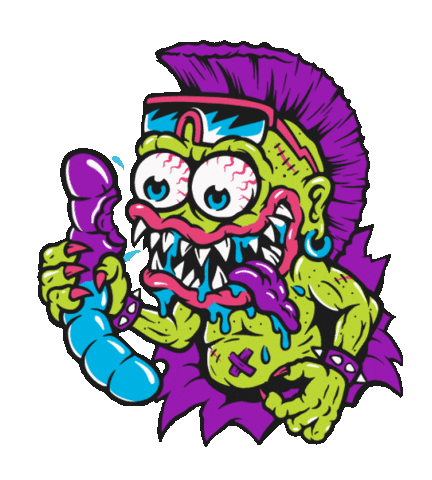 Candy Gummy Sticker by Rotten