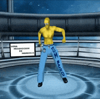 Homero Musculoso GIF