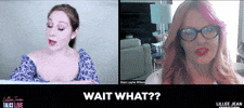 Wait What Reaction GIF by Lillee Jean