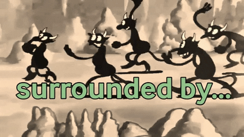 Vintage Demons GIF by Fleischer Studios - Find & Share on GIPHY