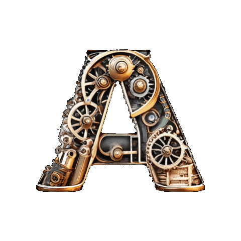 Alphabet Lettering Sticker by Hobbykokken