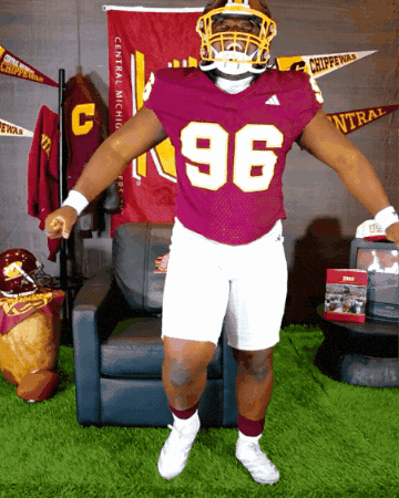 Bird Cmu GIF by Central Michigan Football