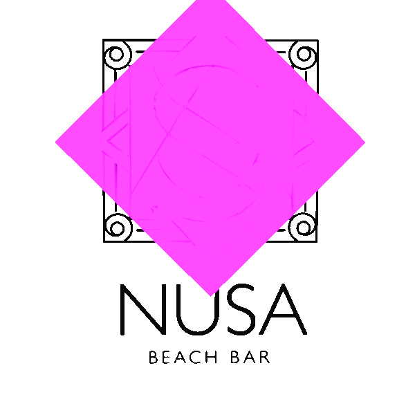 Nusa Cafe Bar Shop Sticker