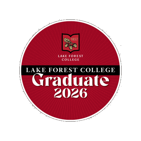 Sticker by Lake Forest College