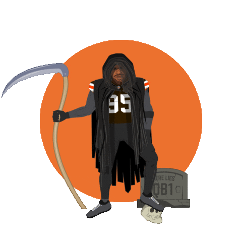 Grim Reaper Football Sticker by Gatorade