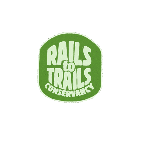 Trails Sticker by Rails-to-Trails Conservancy