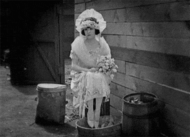 buster keaton bride GIF by Maudit