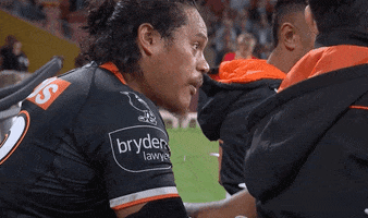 Bench GIF by Wests Tigers