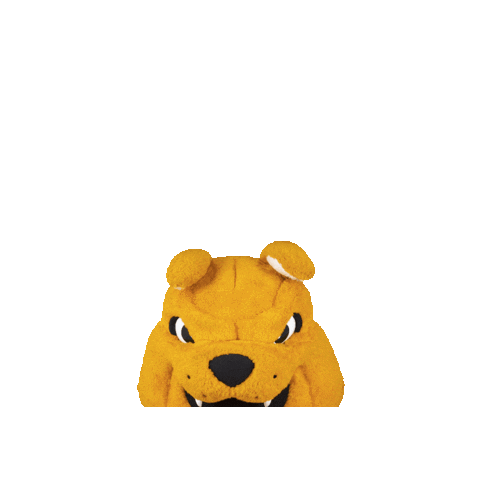 Bowie State Bulldog Sticker by Bowie State University