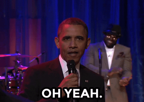 Potus Obama Oh Yeah GIFs - Find & Share on GIPHY