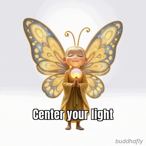Inner Peace Focus GIF by BuddhaFlyJourney