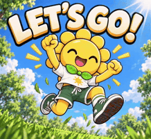 Happy Lets Go GIF by Touch Grass