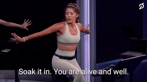 Hannah Corbin GIF by Peloton - Find & Share on GIPHY