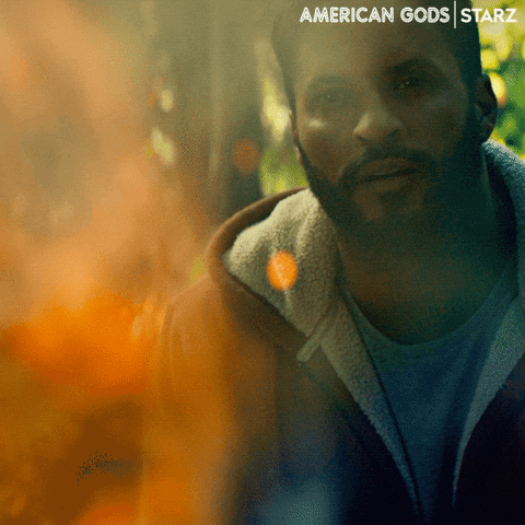 Ricky Whittle Starz GIF by American Gods