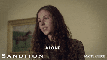Alone GIF by MASTERPIECE | PBS