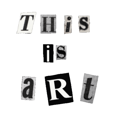 Art Collage Sticker