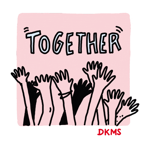 Stronger Together Community GIF by DKMS Group – We Delete Blood Cancer