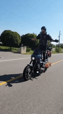 Hells Angels Bike GIF by Concrete Surfers Motorcycle Dudes - CSMD