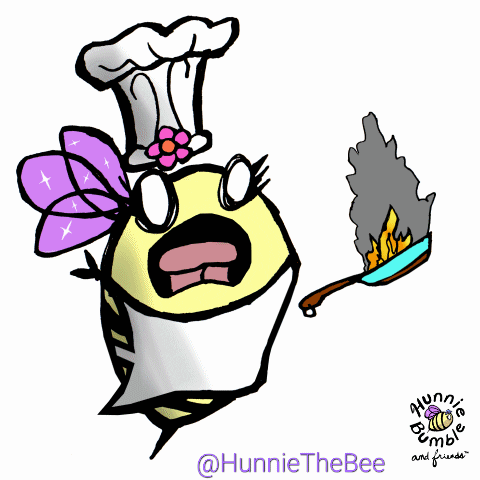 Summer Cooking GIF by Hunnie the Bee