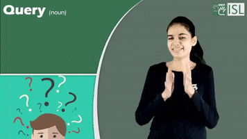Sign Language Query GIF by ISL Connect