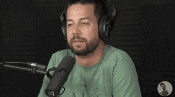 Podcast Reaction GIF by John Crist Comedy