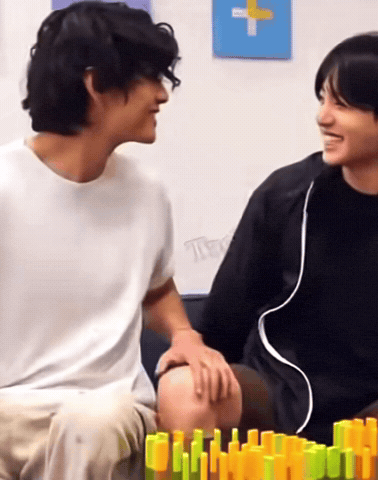 Tk Taekook Kiss GIF